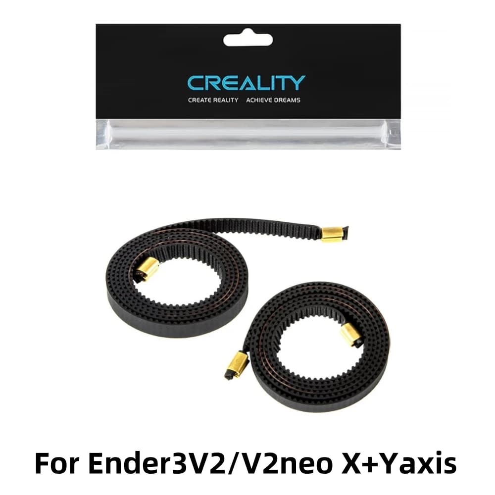 Ender belts 3 V2 XY synchronous belt kit open timerized rubber 2GT timing width 6mm Asse Y + X axis for 3D printer Ender 3 V2