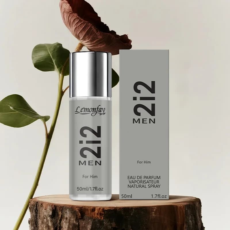 Lemonfay 2i2 Eau de Parfum for Men - 50ml Natural Spray, Long-Term Fragrance for Him, Cologne for Daily Use