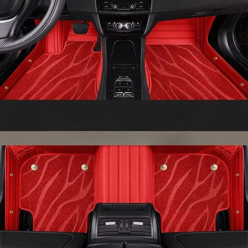 Car mats for Nissan ARIYA 2022-2023-2025 Interior car for all seasons Leather mats Coche Foot accessories