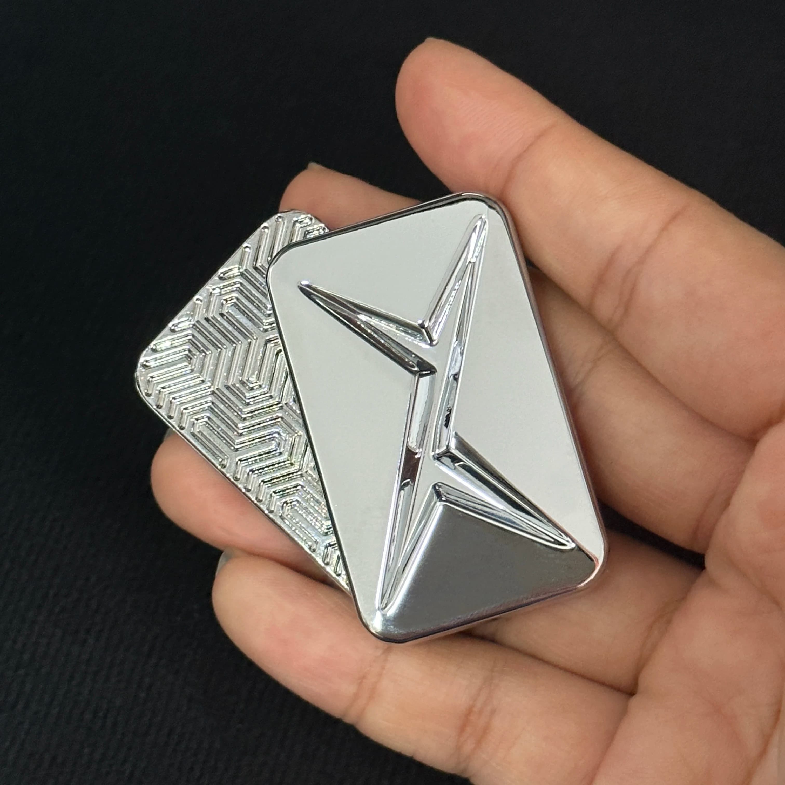 EDC Fidget Sliders Slider Metal Fidget Toys Stress Relief for Adults Magnetic Metal Infinite Fidget