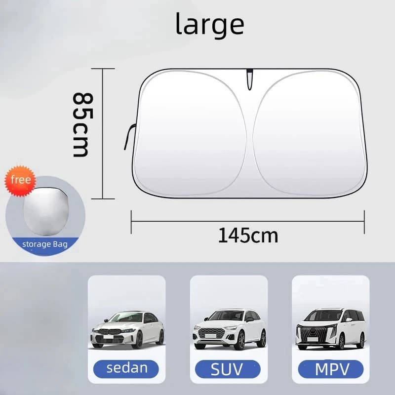 Nuovo Parasole Pieghevole per Parabrezza Auto 2026 - Protezione UV e Accessori Styling