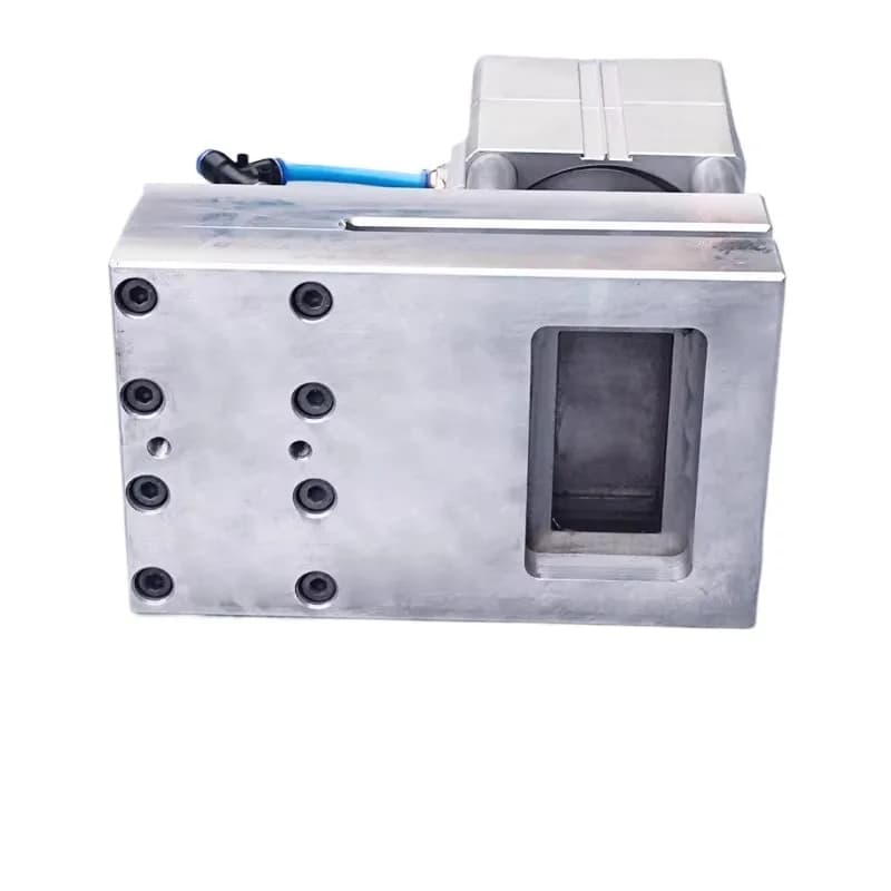 hole size 75-84mm width 21-25MM Single hole pneumatic punching machine Plastic bag punching machine