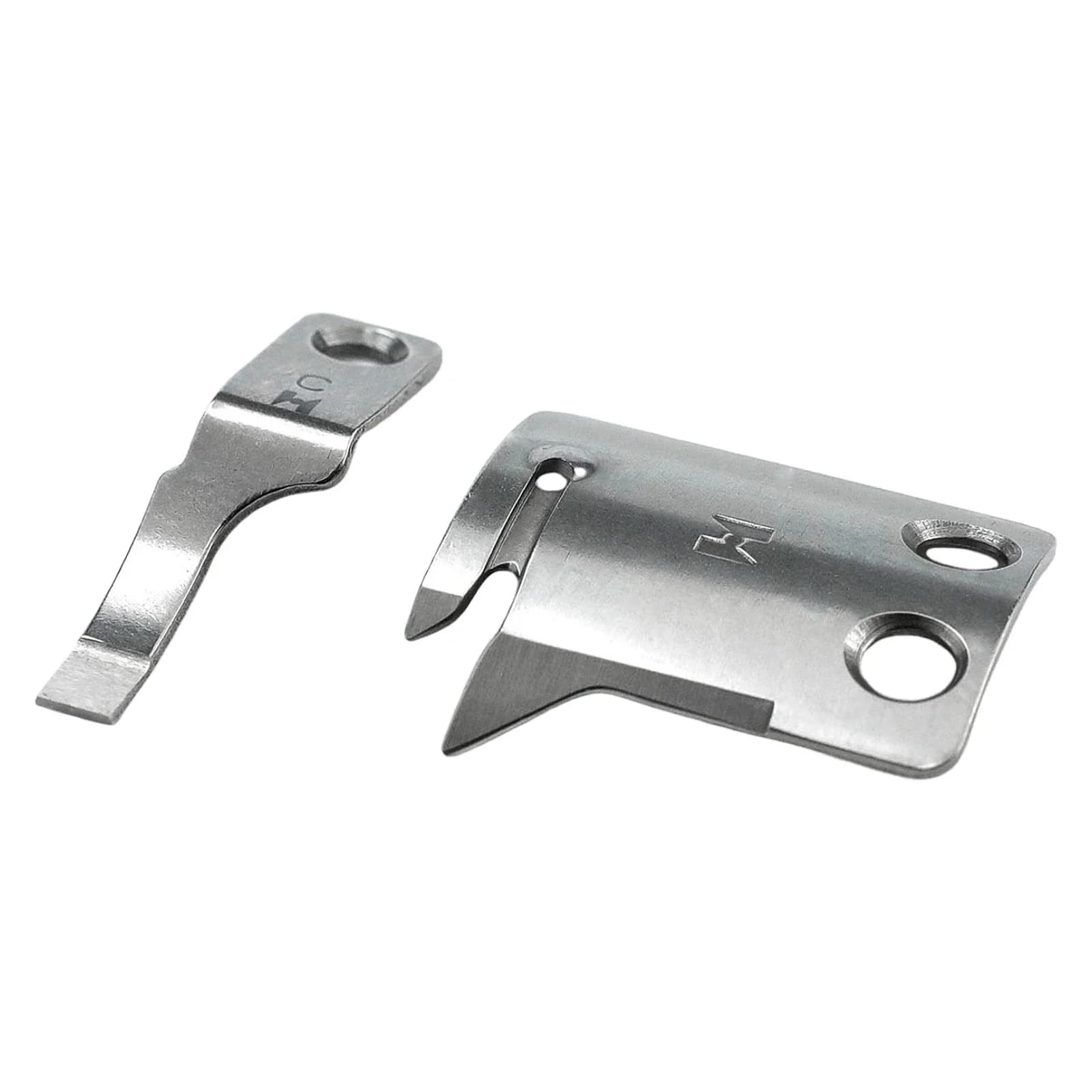 MG52A0834 + MG52A0838(H)/M (Allargare) Set di coltelli mobili + fissi per macchine da cucire Mitsubishi DY-359, PLK-2520A, Typical GC0303