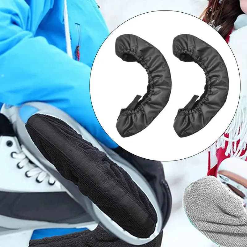 Copertura per pattini sportivi Copertura protettiva per pattini da ghiaccio sportivi per l'inverno 1 paio Coperture per pattini di figura Protezione per pattini da hockey per bambini per bambini