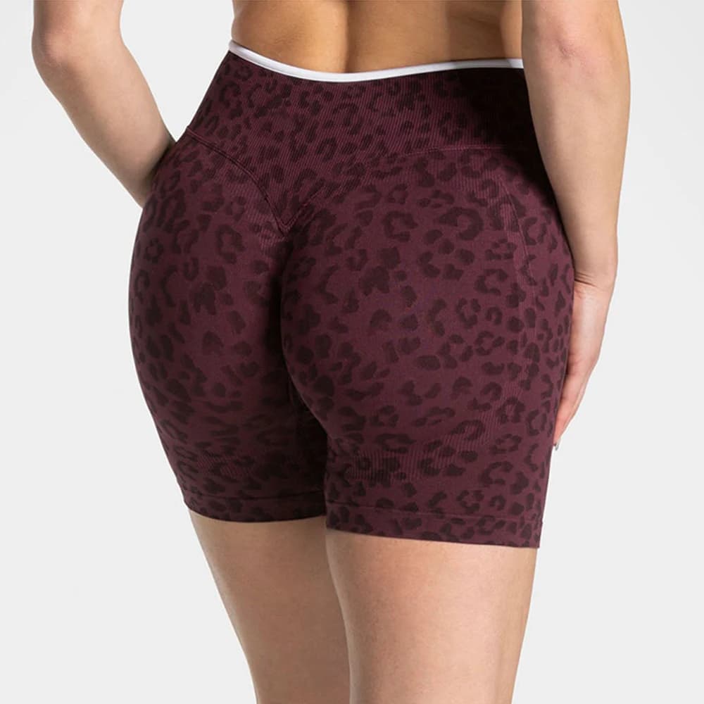 Pantaloncini da yoga senza cuciture da donna, pantaloncini da ciclismo a vita alta, pantaloncini sportivi, pantaloncini da allenamento in palestra, pantaloncini sportivi da fitness femminili, pantaloncini da ciclismo