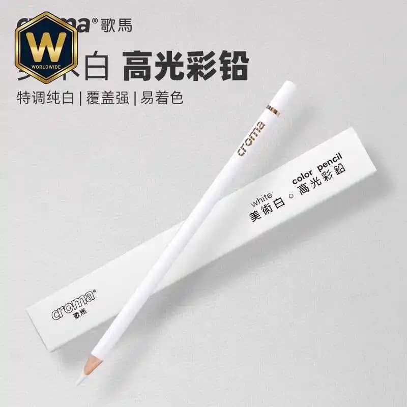 For Croma White Carbon Pencil Professional Art Sketch Pencil For Portrait Painting