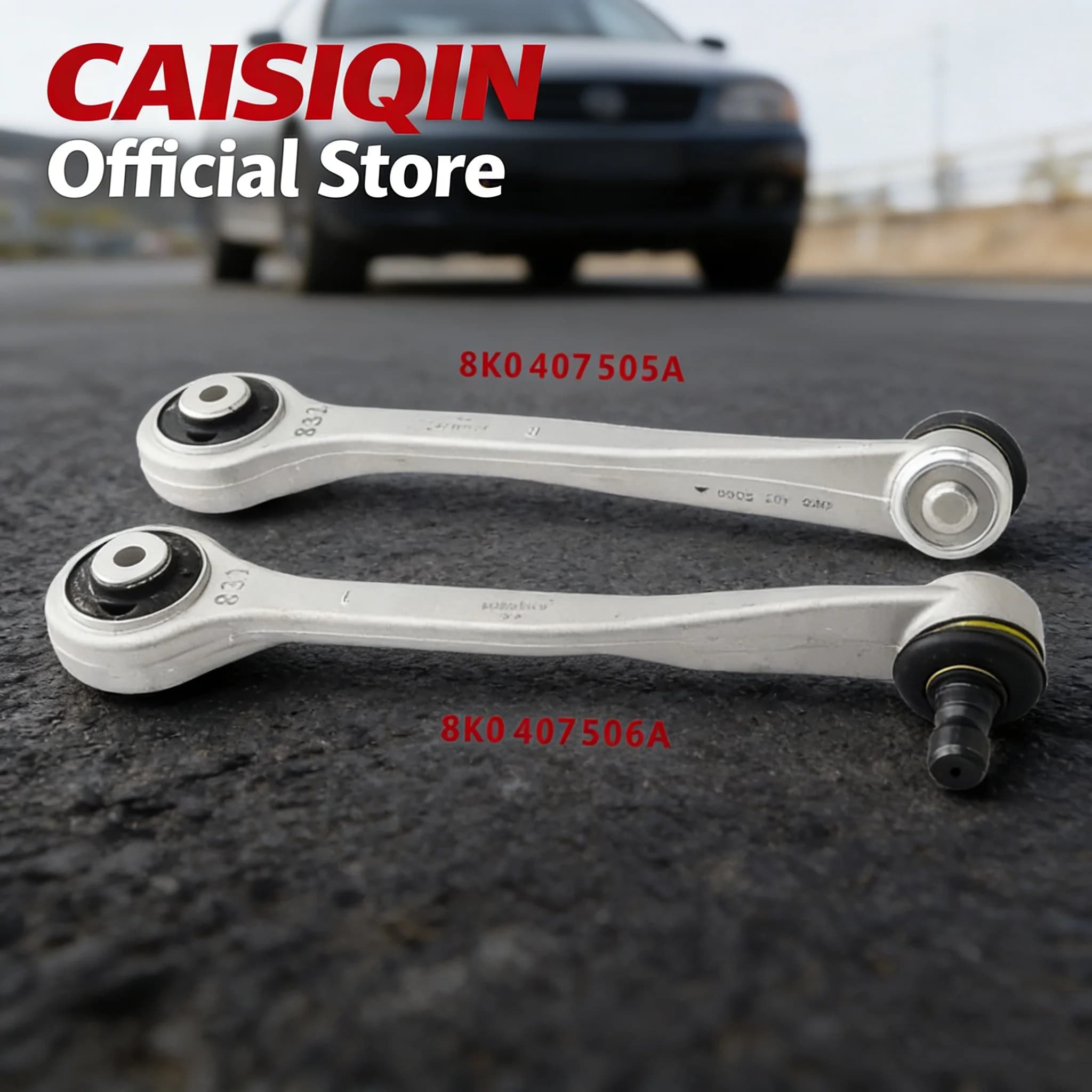 1 Pezzo Braccio di Controllo Sospensione Anteriore Superiore Sinistro 8K0407505A 8K0407506A per Audi A4L Q5 A5 B8 A7 A6L C7