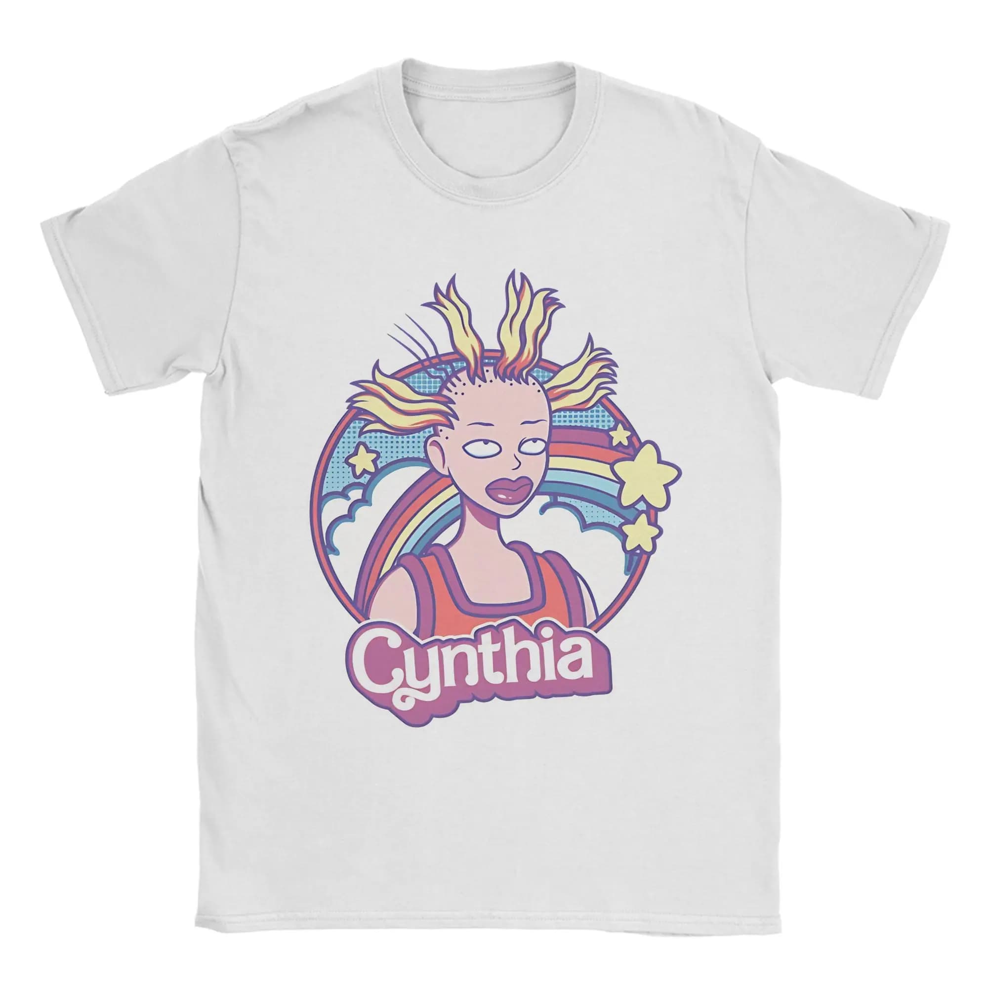 Cynthia Doll R-Rugrat T-Shirt Men Novelty Cotton Tees O Neck Short Sleeve T Shirt Summer Clothes