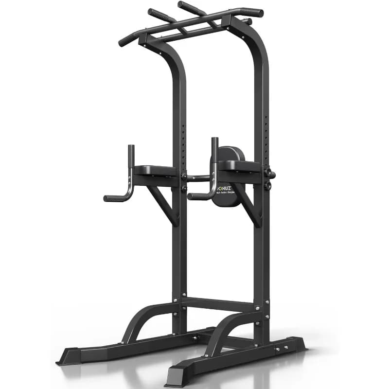 Traction bar and dive station, multifunction home gym, fitness equipment for strength training, adjustable height