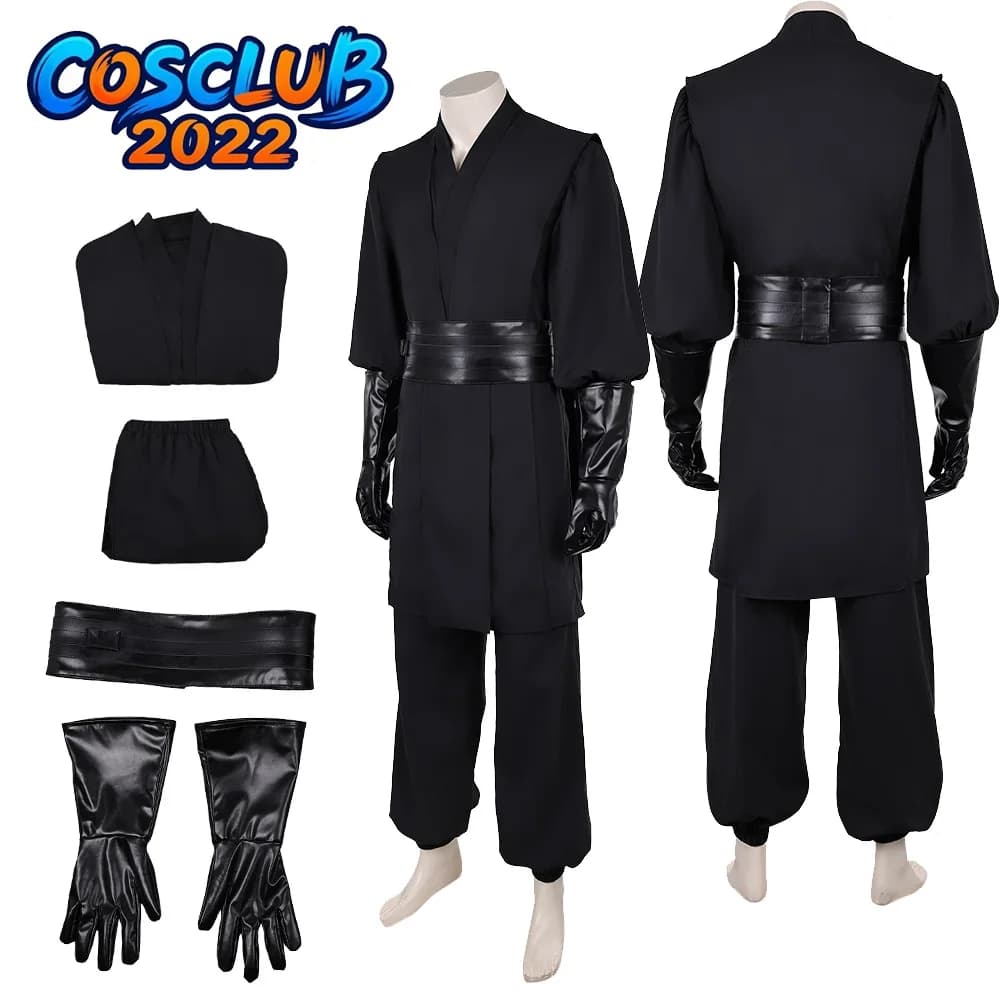Knight Maul Cosplay Uniform Costume TV Space Battle Roleplay Disfraz Clothing Tops Pants Belt Halloween Carnival Suit Outfits