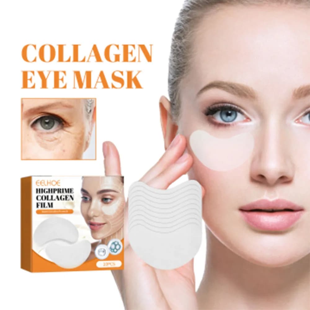 EELHOE Collagene Solubile in Acqua Maschera per Gli Occhi Rimuovere Borse Cerchi Scuri Anti Rughe Rassodante Patch Lifting Cura Della PellePatch 10/2 pz/scatola