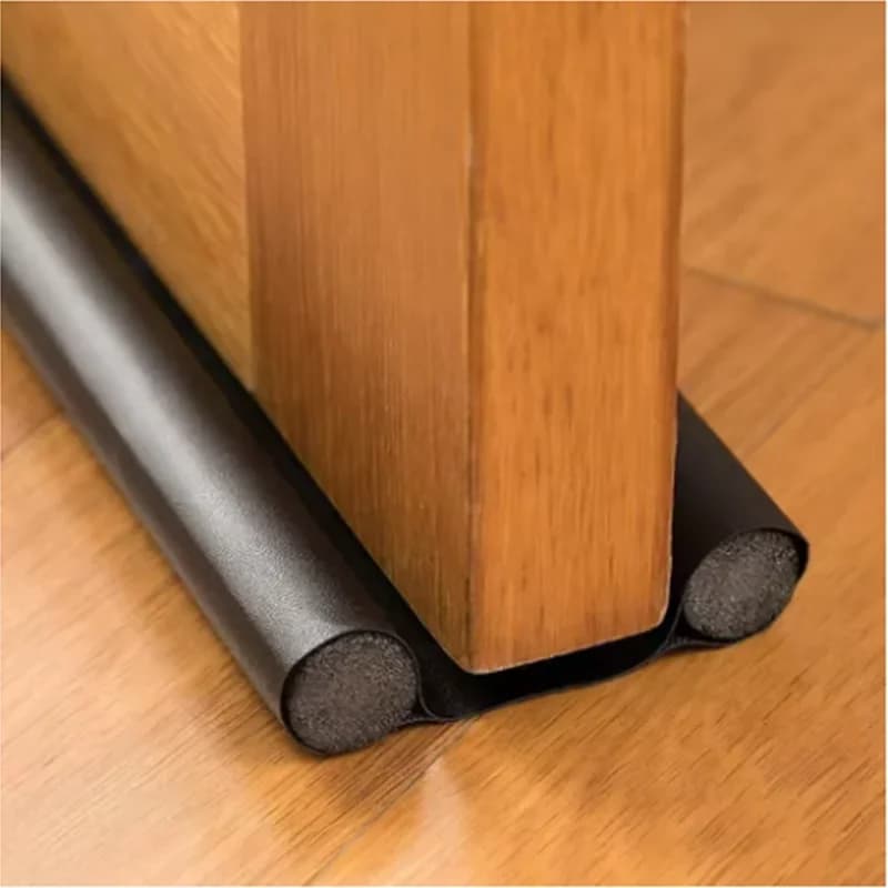 1pc 96CM Windproof Seal Strips Draught Excluder Stopper Door Bottom Guard Double Protectors Doorstop Dust-proof Blocker Sealers