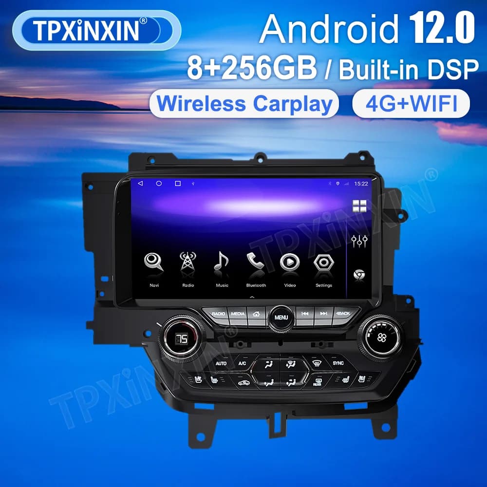 Android 15 Screen for Chevrolet Corvette C7 2013 - 2020 Car GPS Navigation Carplay Radio Stereo Video Multimedia Player HeadUnit