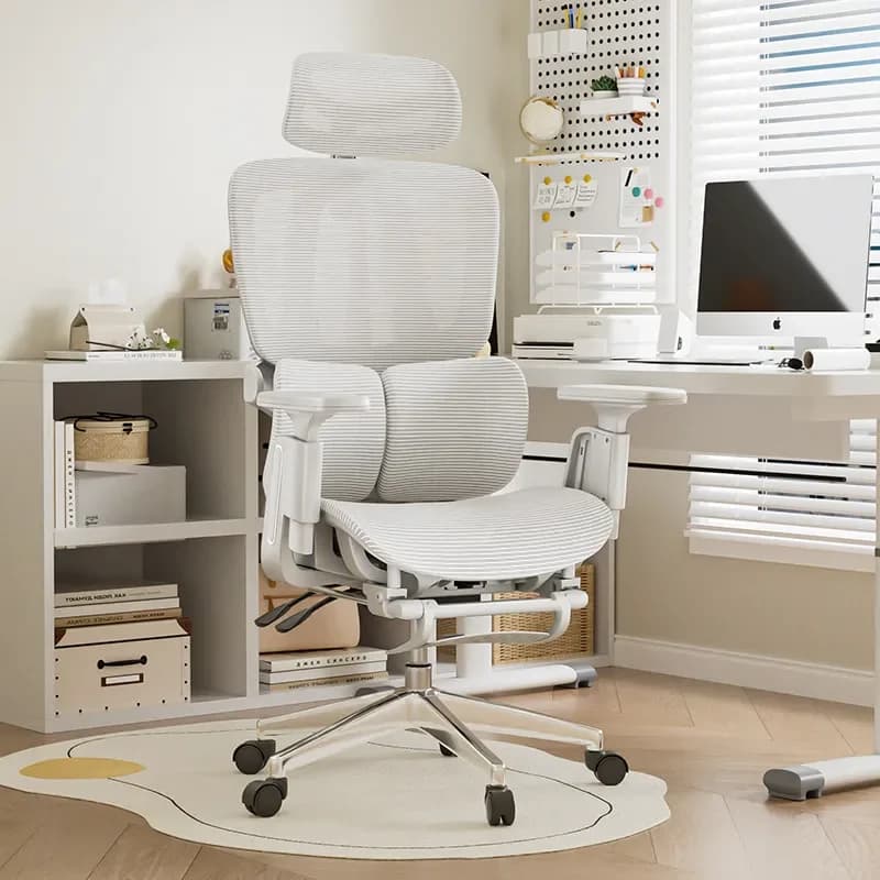 Ergonomic Office Chair Breathable Mesh Computer Gaming Chair Comfortable Home Desk Seat for Work Study and Esports