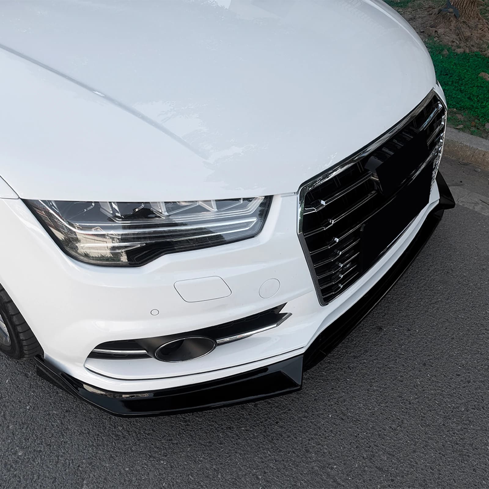 For Audi A7 S7 C7 Sline 2015-2018 Spoiler Front, Lower Diffuser, Splitter, Body Kit, Canard, Car Accessories