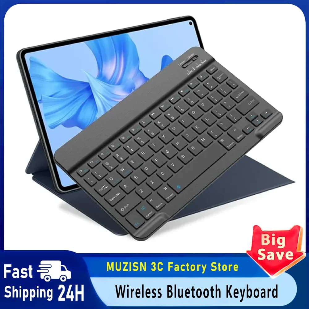 Tastiera ricaricabile Bluetooth per iPad di decima generazione iPad Pro 13 12 11 10 pollici iPad Air 13 11th iPad Samsung Xiaomi Tablet
