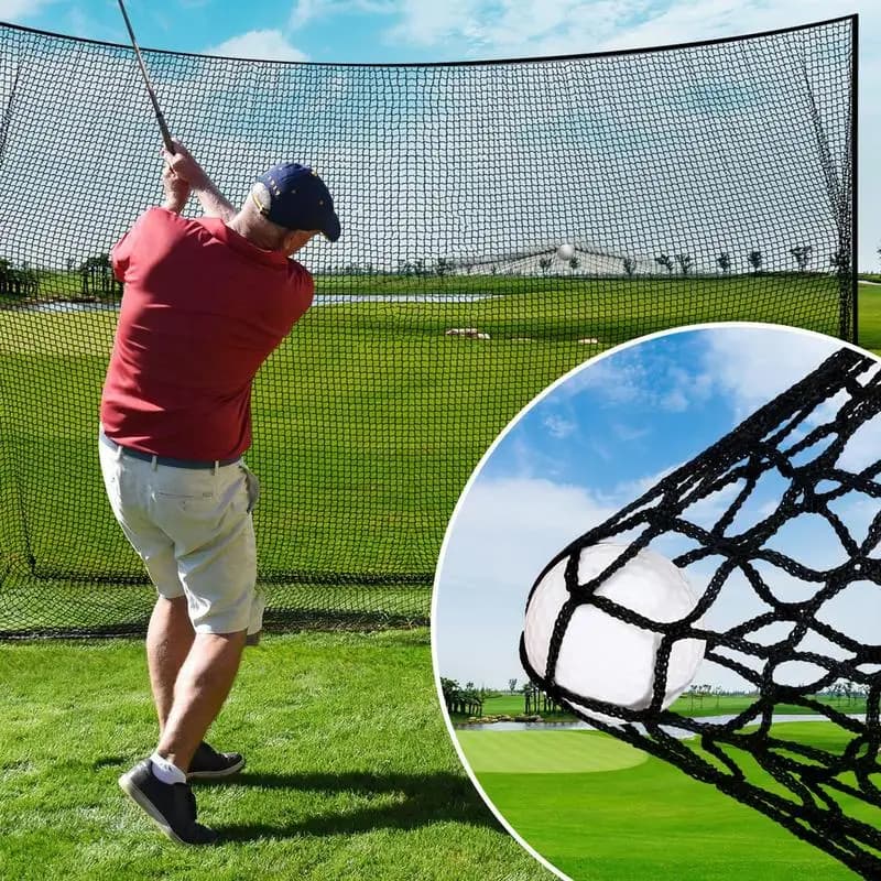 Rete da golf per carichi pesanti Rete da golf per allenamento Rete da pratica da golf con blocco efficace della palla di lunga durata garantisce la durata e