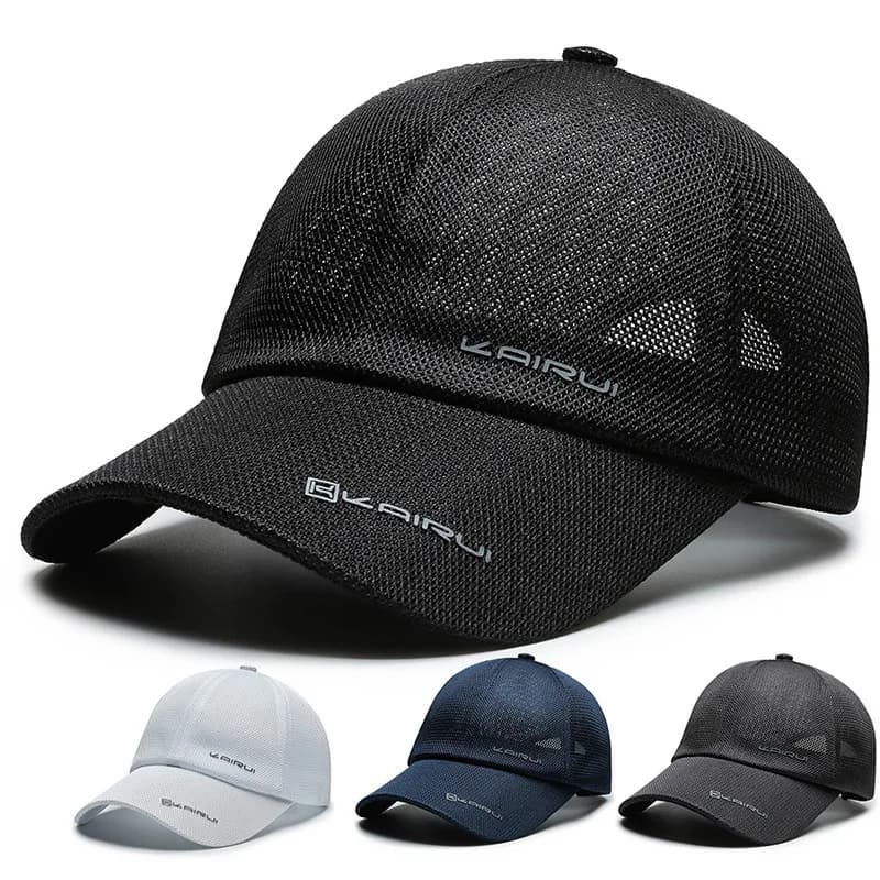 Cappellino da Baseball in Rete Traspirante per Uomo e Donna, Snapback, Stile Dad Hat, Outdoor, Camouflage, Trucker, Hip Hop