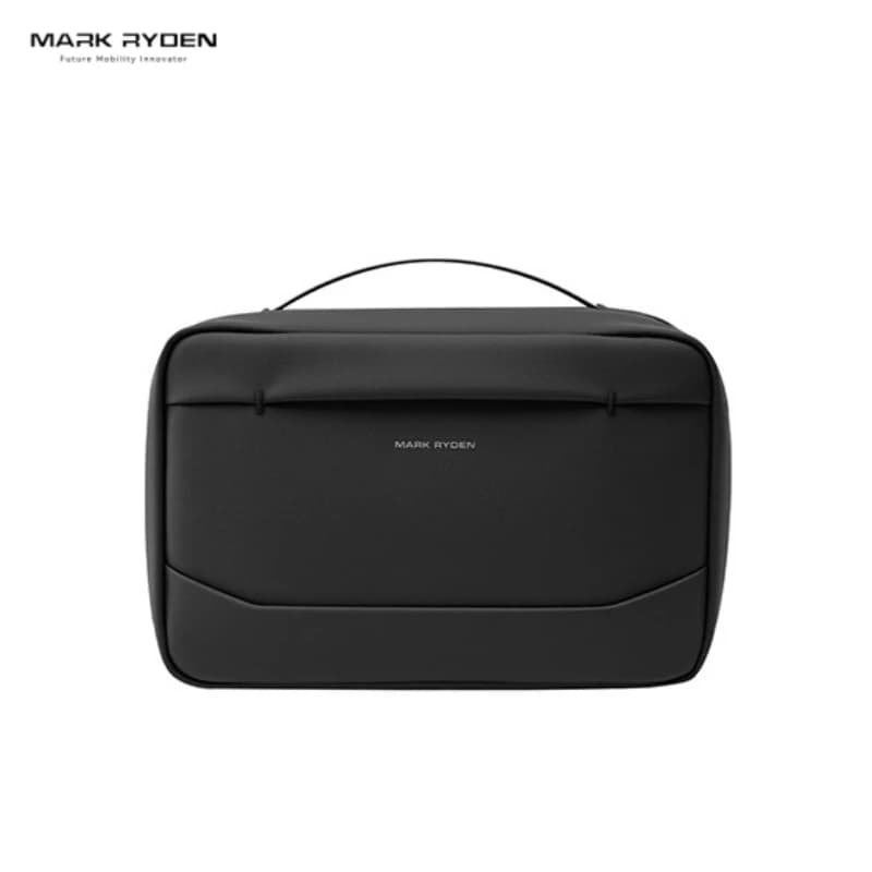 MARK RYDEN Hanging Toiletry Bag Water Resistant Polyester Large Capacity Travel Wash Bag For Men