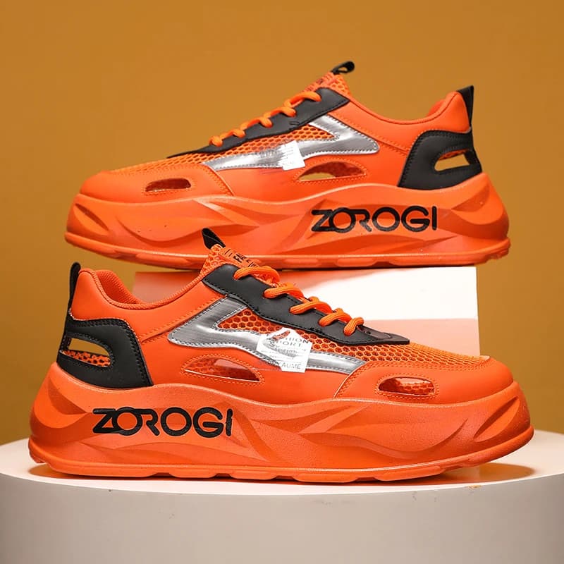 Nuove scarpe estive da uomo sneakers da esterno traspiranti piattaforma sneakers casual scarpe da corsa sandali scavati Zapatillas Hombre
