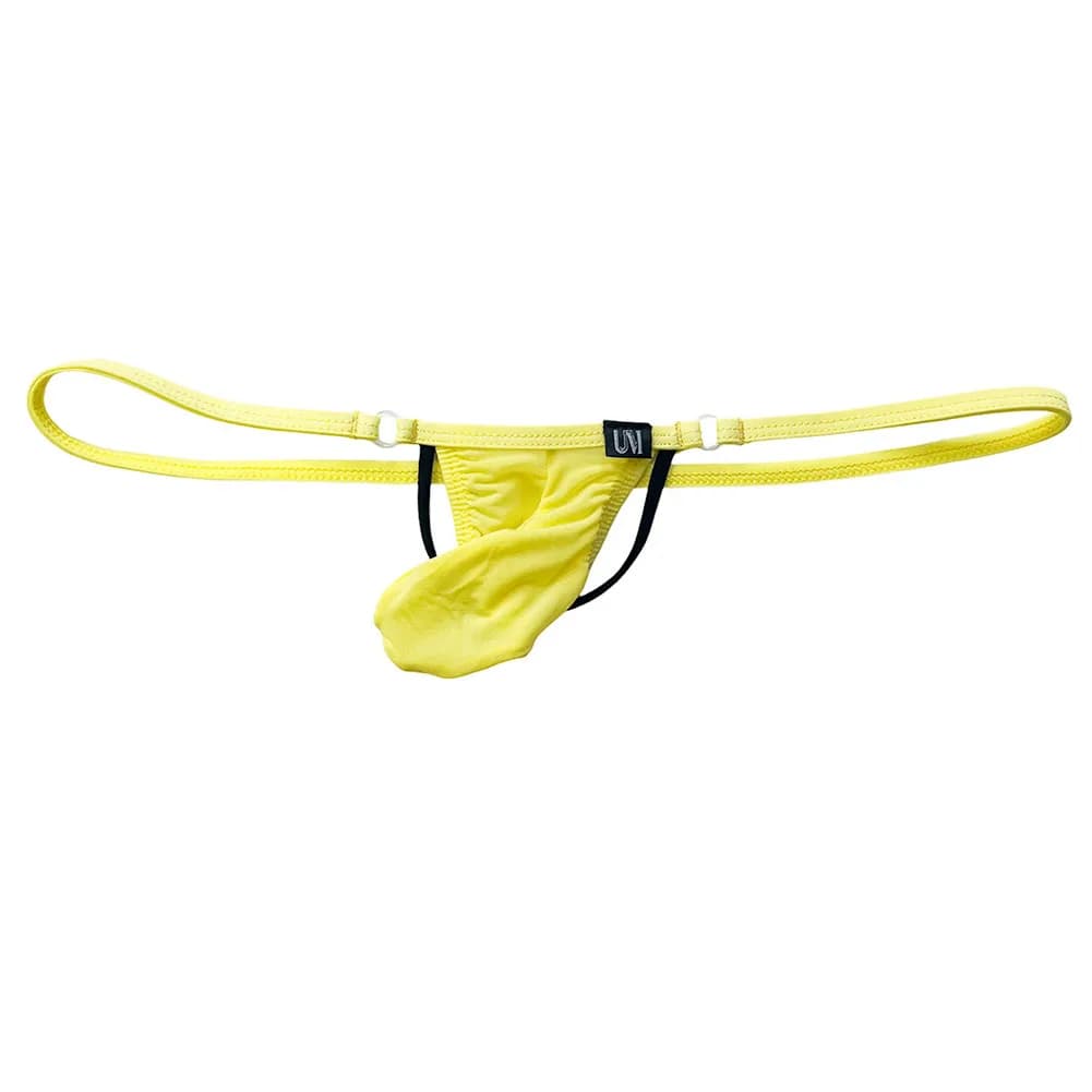 Men Large Pouch Egg Tray G-string Thongs Thin Briefs Belt Erotic Gay SissyExtreme Night Underwear For Man Panties Men's Clothing