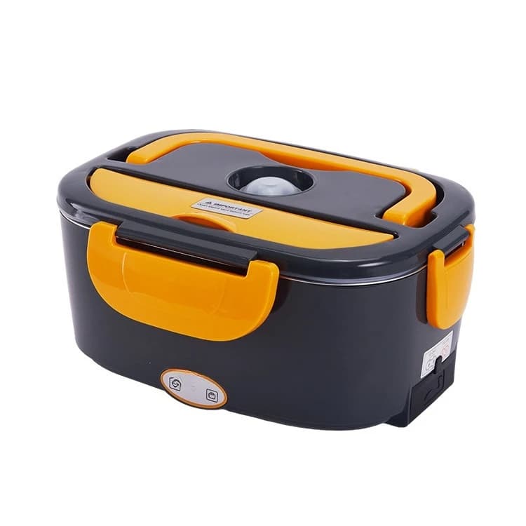 Scatola per il pranzo elettrica con isolamento termico due in uno in acciaio inossidabile a doppio scopo per auto portatile per uso domestico standard americano 110V