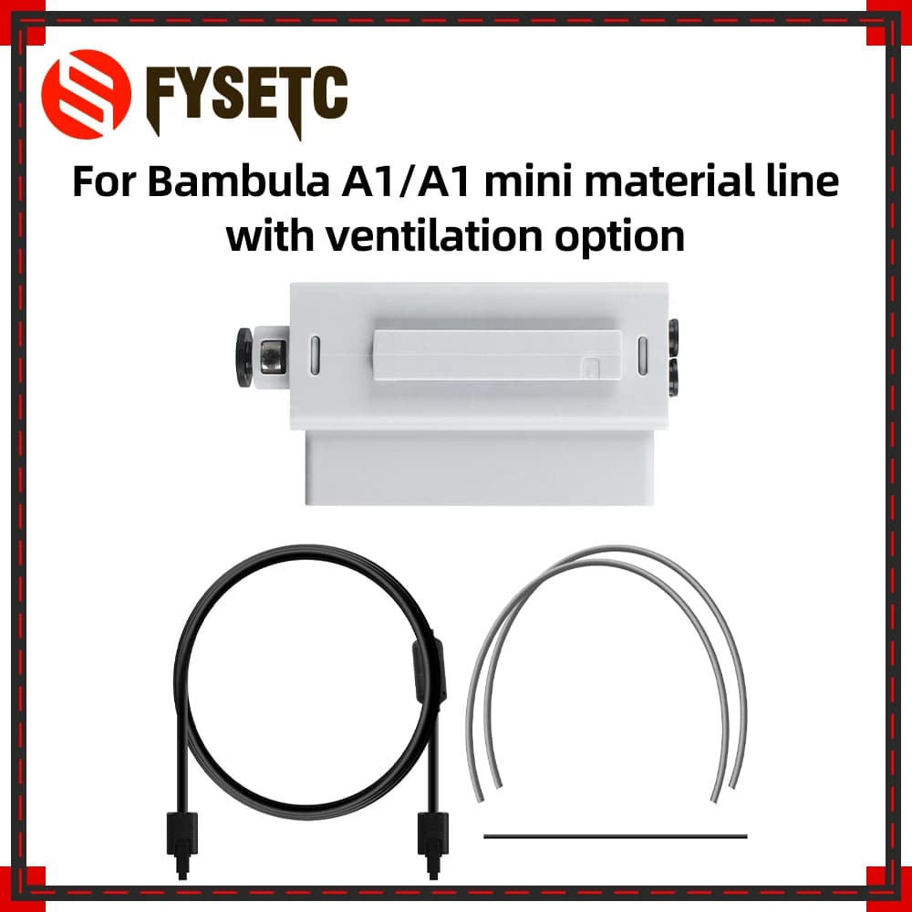 For Bambula A1/A1 Mini Material Line With Ventilation Option Standard High Performance Designed For A1 Series 3D Printer Parts
