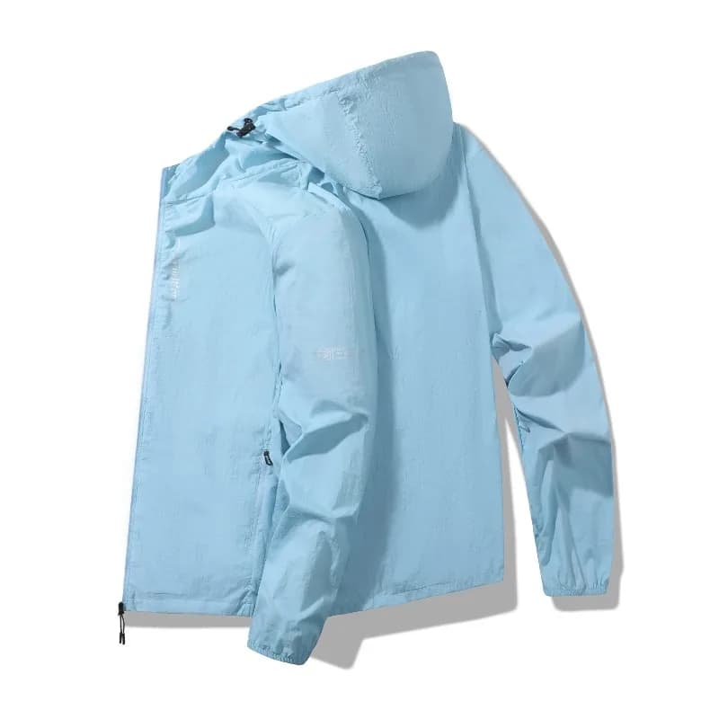 Tendenza Moda Estiva: Giacca Leggera e Traspirante con Protezione Solare per Uomo, Ideale per Golf, Sport e Tempo Libero, Resistente ai Raggi UV