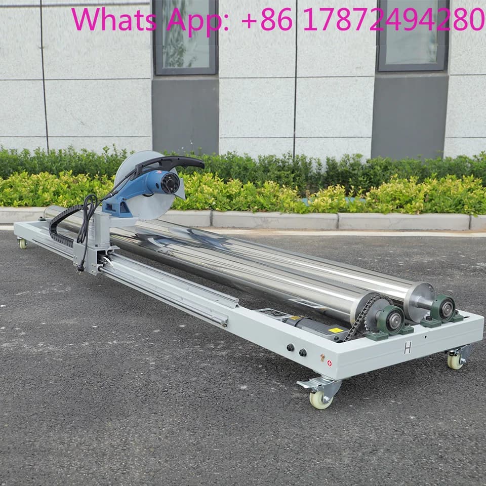 Vinyl Banner Cloth PVC Tarpaulin Roll Materials Cutting Machine, Banner Cutter for Advertising Industry Use