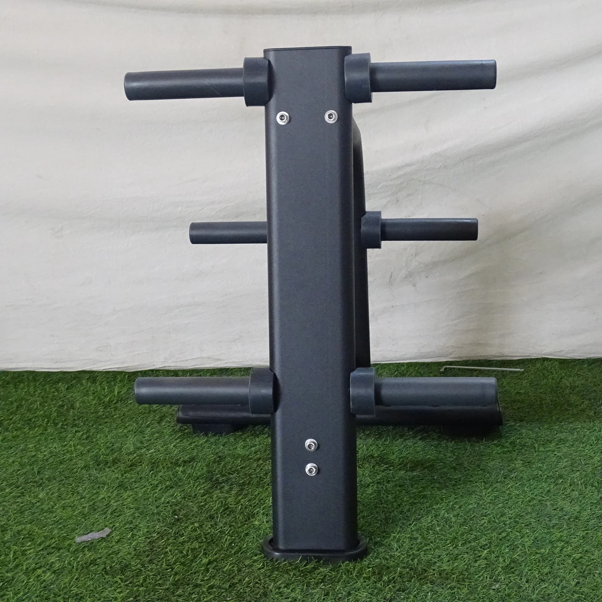 Commercial Gym Weight Tree Rack for Weight Plate & Barbell Storage Fitness Equipment
