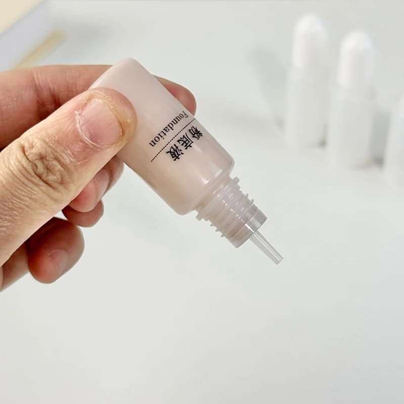 SN 10 flaconi ricaricabili con tappo, flaconi contagocce vuoti, contenitori trasparenti in plastica per fondotinta, crema, campioni cosmetici da viaggio