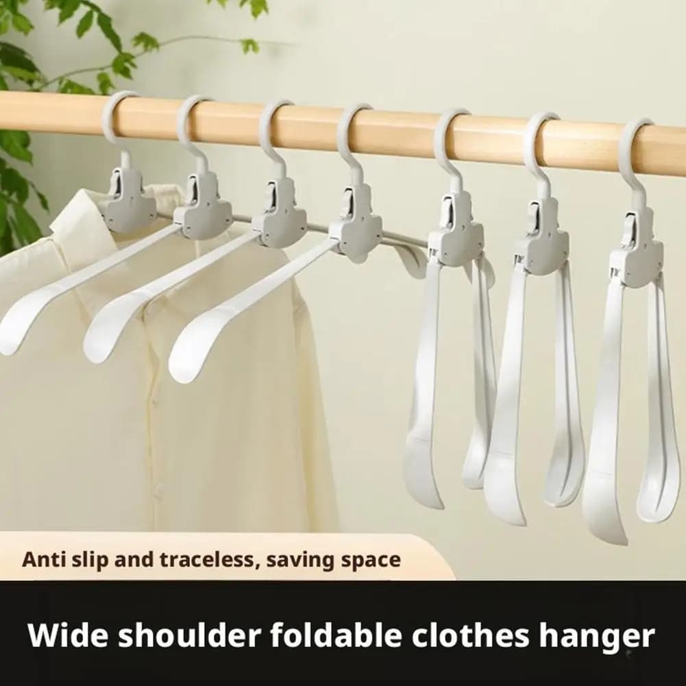 Appendiabiti pieghevole Appendiabiti antiscivolo per uso domestico, stendino in plastica con spalla spessa e larga, utilizzato per appendere gli grossisti di vestiti