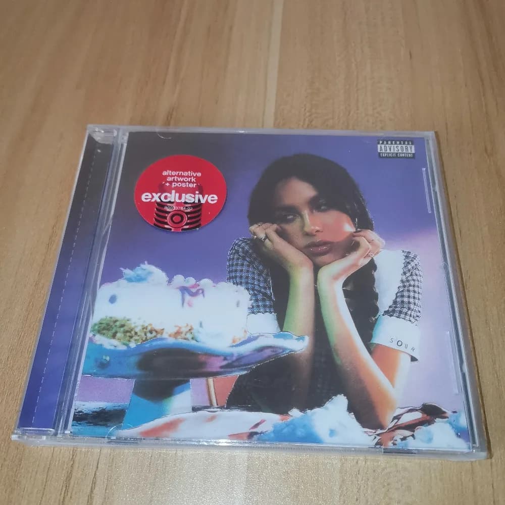 Olivia Rodrigo SOUR CD Pop Rock Pop Punk Alternative Pop Songs For Home Car Audio Music Fans Collection e idea regalo perfetta