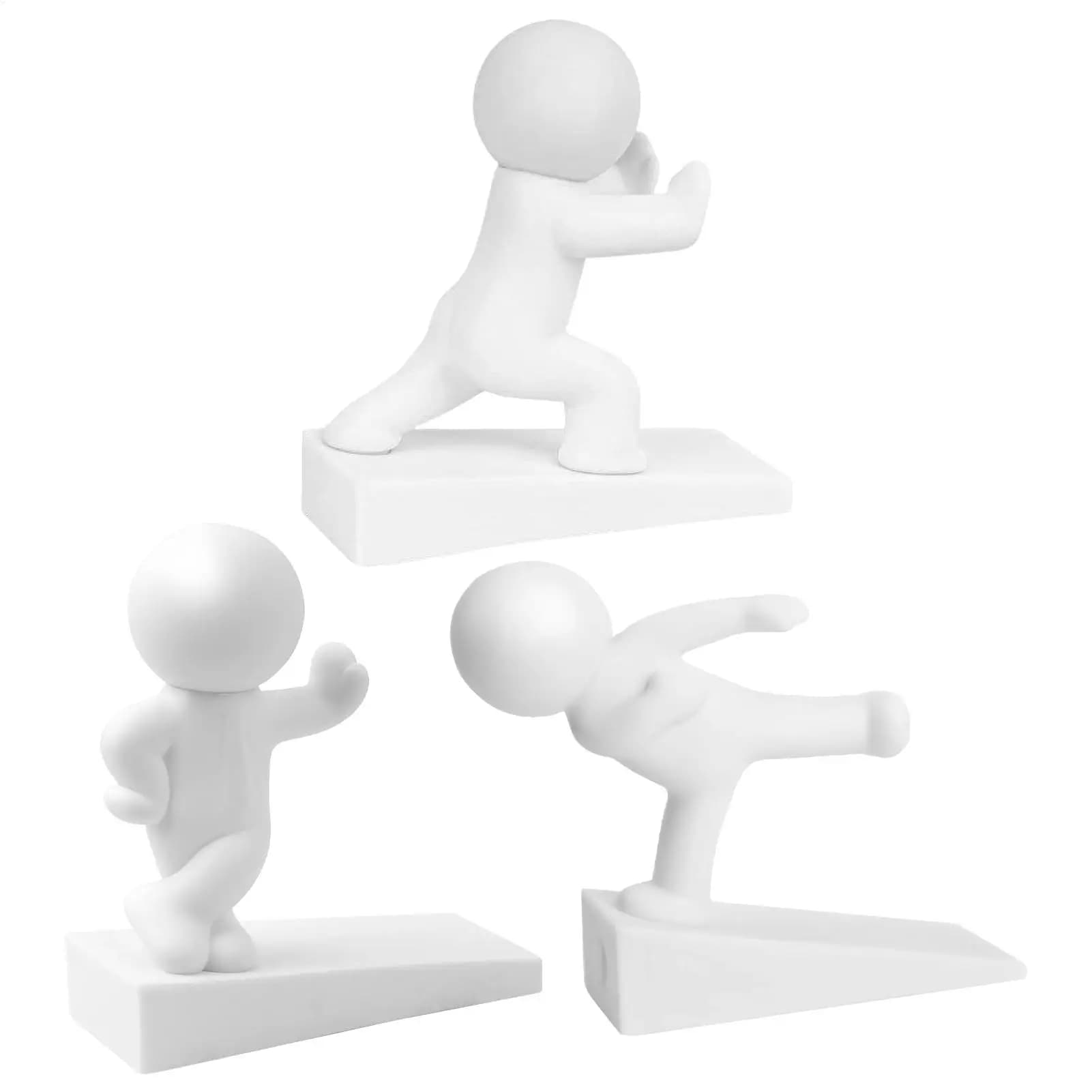 Door Stopper Funny Door Stop Pet-Friendly Wedge for Home Apartment Workplace Dormitory Bedroom Garage Living Room Hotel