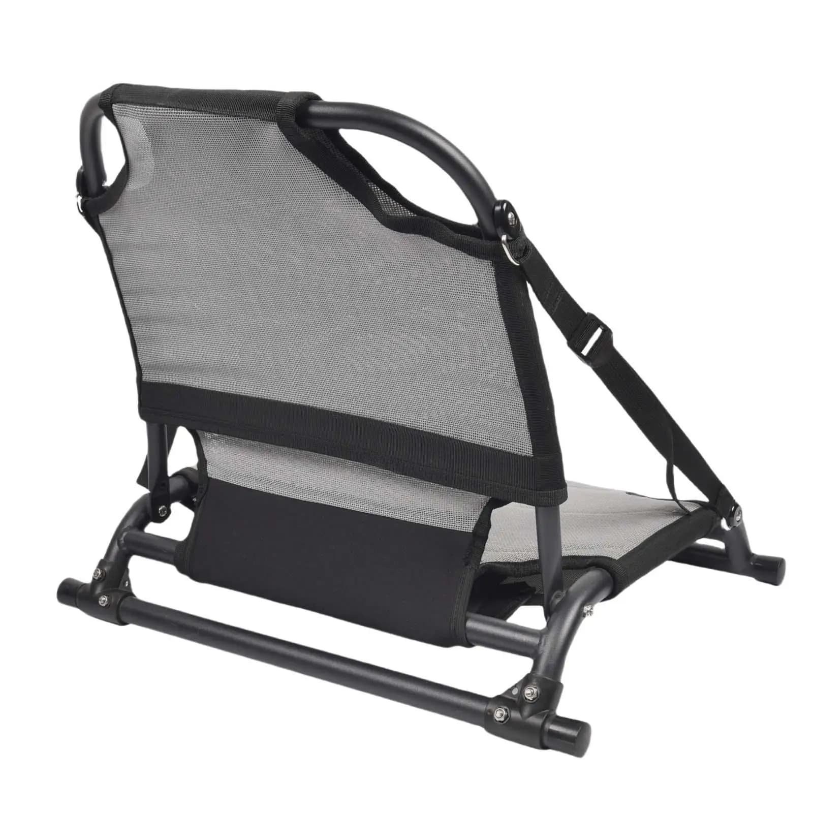 Folding Kayak Seat, Adjustable Backrest, with Back Support, Boat Seat for Paddle Board Travel
