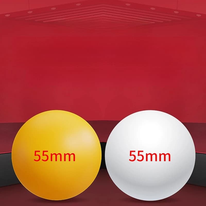 Pallina grande da ping pong da 55 mm per allenamento domestico, resistente all'usura e non facile da rompere