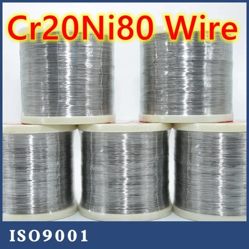 1 roll 1kg cut foam resistance wire Cr20Ni80 heating wire 0.1mm-4.0mm supplies for nickel chrome wire industry