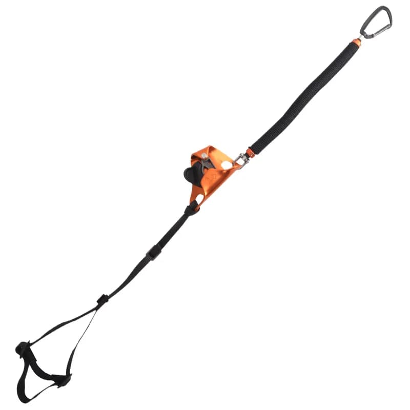 Knee Aid Climbing Ascender, Firefighting Cave Probing Rope Climbing Assistance Equipment, Knee Lift Outdoor Camping Travel