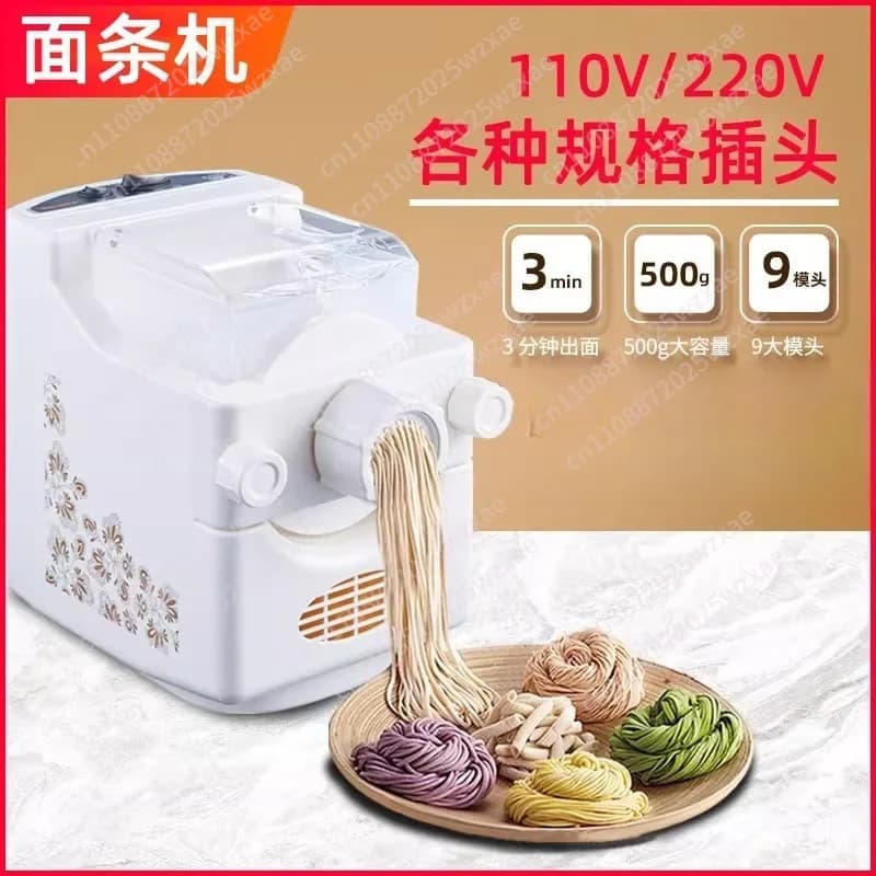 Macchina Automatica per Pasta Fresca, Robot da Cucina per Pasta Fatta in Casa, Piccola Macchina Elettrica per Pasta Domestica