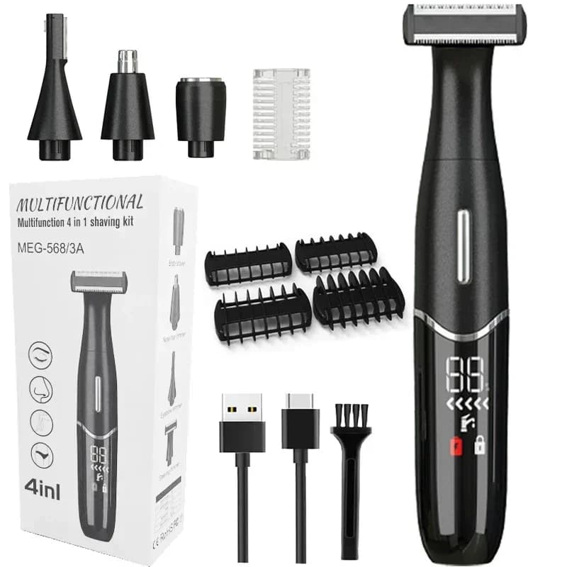 4 in 1 zone intime unisex hair cutting precision razor by man line bikini razor sensitive razor for hair trimmer face beard clipper