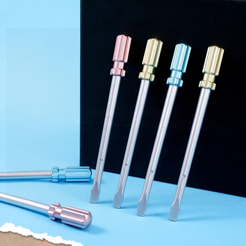 24 pezzi chiave martello simulazione cacciavite penne gel set durevole cancelleria di alto valore carino creativo forniture per ufficio per bambini