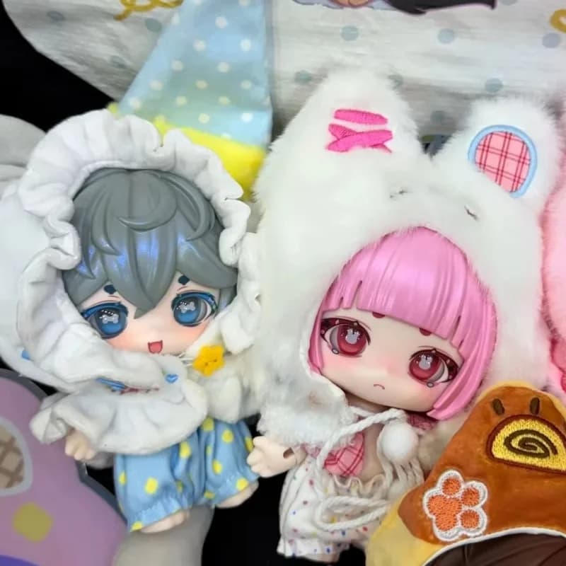 Genuine Youtypetoys Bjd Series Blind Box A Little Pastry Puppy Cute Anime Action Figure Doll Toy Desktop Deco Surprise Gift Toy