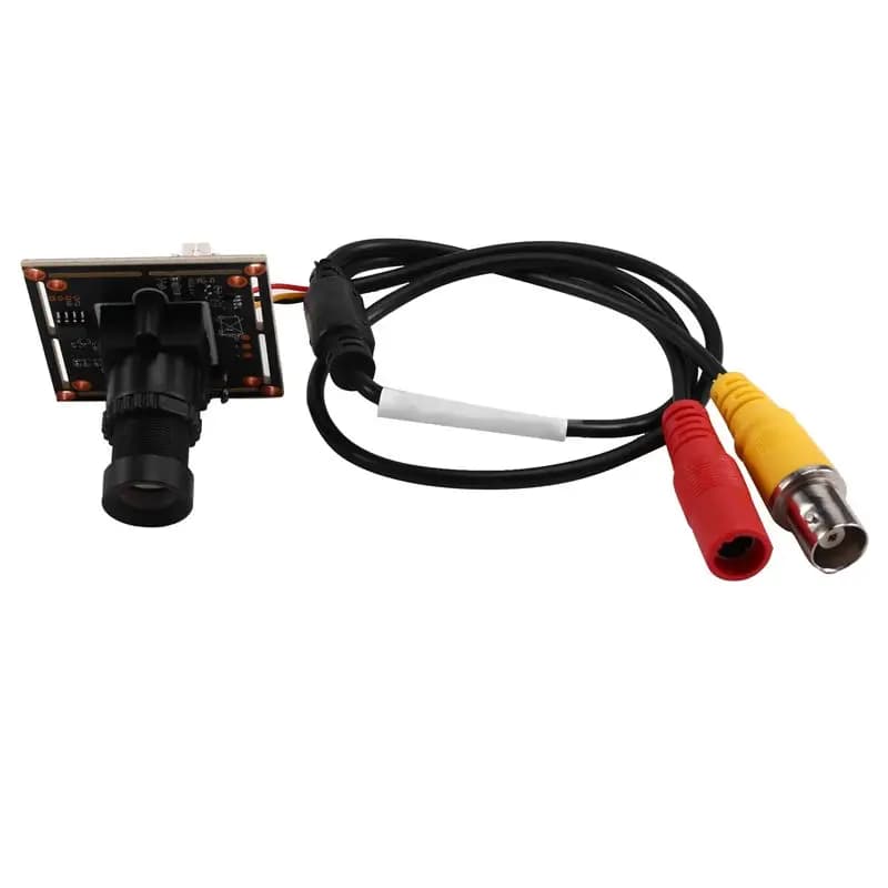 Modulo Telecamera CCTV Analogica B48A 5MP con Lente da 25mm 1200TVL per Microscopio Fai-da-Te, Telescopio, Telecamera per Auto, Videocitofono A