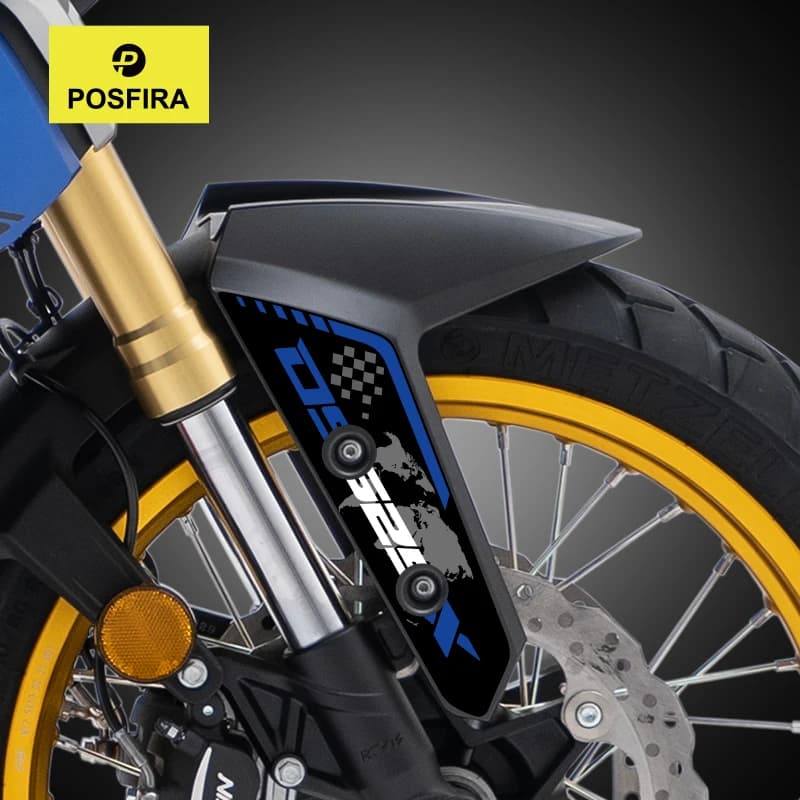 POSFIRA Motorcycle Front Fender Sticker Vinyl Decals for Voge Valico 525 DSX 525DSX DS525X 2023 2024 2025 Mudguard Accessories
