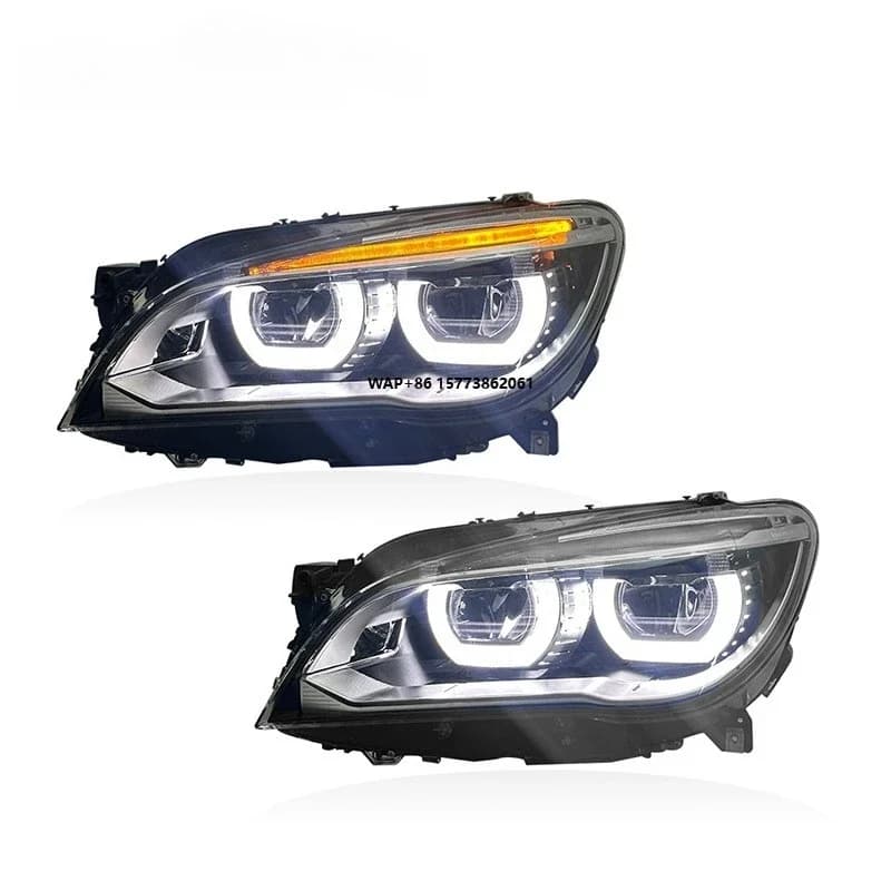 1 Unit LED Headlights Car Accessories Suitable for Auto Lighting Systems 09-15 7 Series F01 F02 Headlight Assembly Car LED Ligh