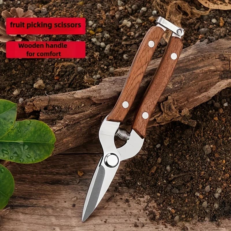 Pruning shears complete set of garden shears forklifts for harvesting fruit shears scissors for manual spring tools