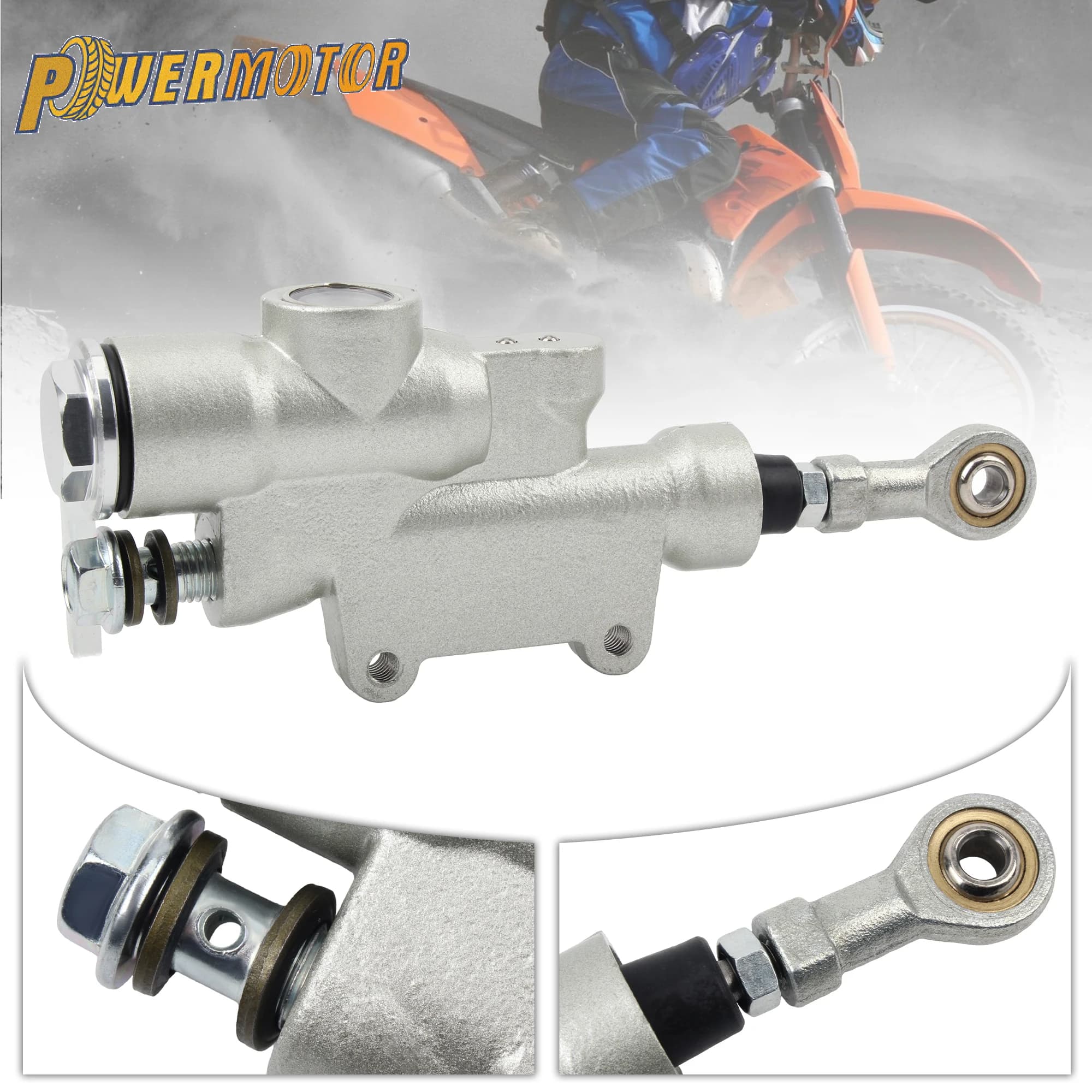 Pompa Freno Posteriore Idraulica per Moto KTM HUSQVARNA EXC XCW SX TC FE Pit Dirt Bike