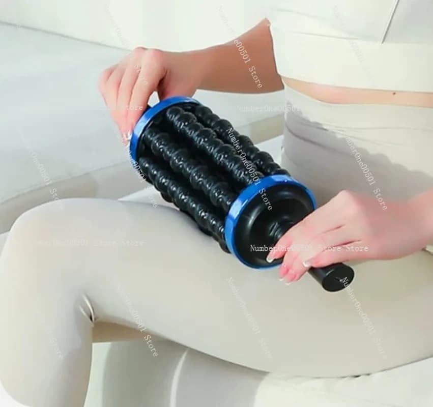 00215 Massaggiatore Elettrico a Rullo in Schiuma per Rilassamento Muscolare e Riabilitazione Fitness