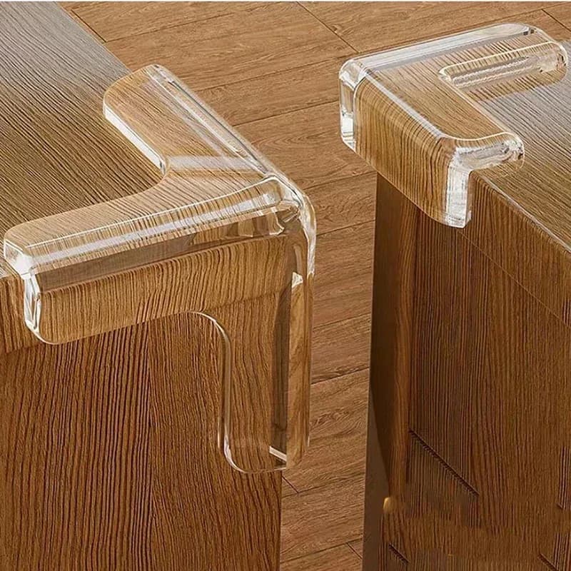 4/10 pcs anti-collision edge protection for children safety corners protective table soft transparent silicone