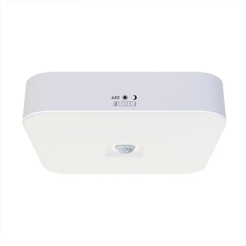 A99E-Luce LED Wireless per Armadio con Accensione/Spegnimento Automatico, Luce da Soffitto con Sensore di Movimento 100 ° Rilevamento, per Armadio Dispensa Lavanderia